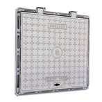 Clúdach dúnphoill iarainn insínte cearnógach